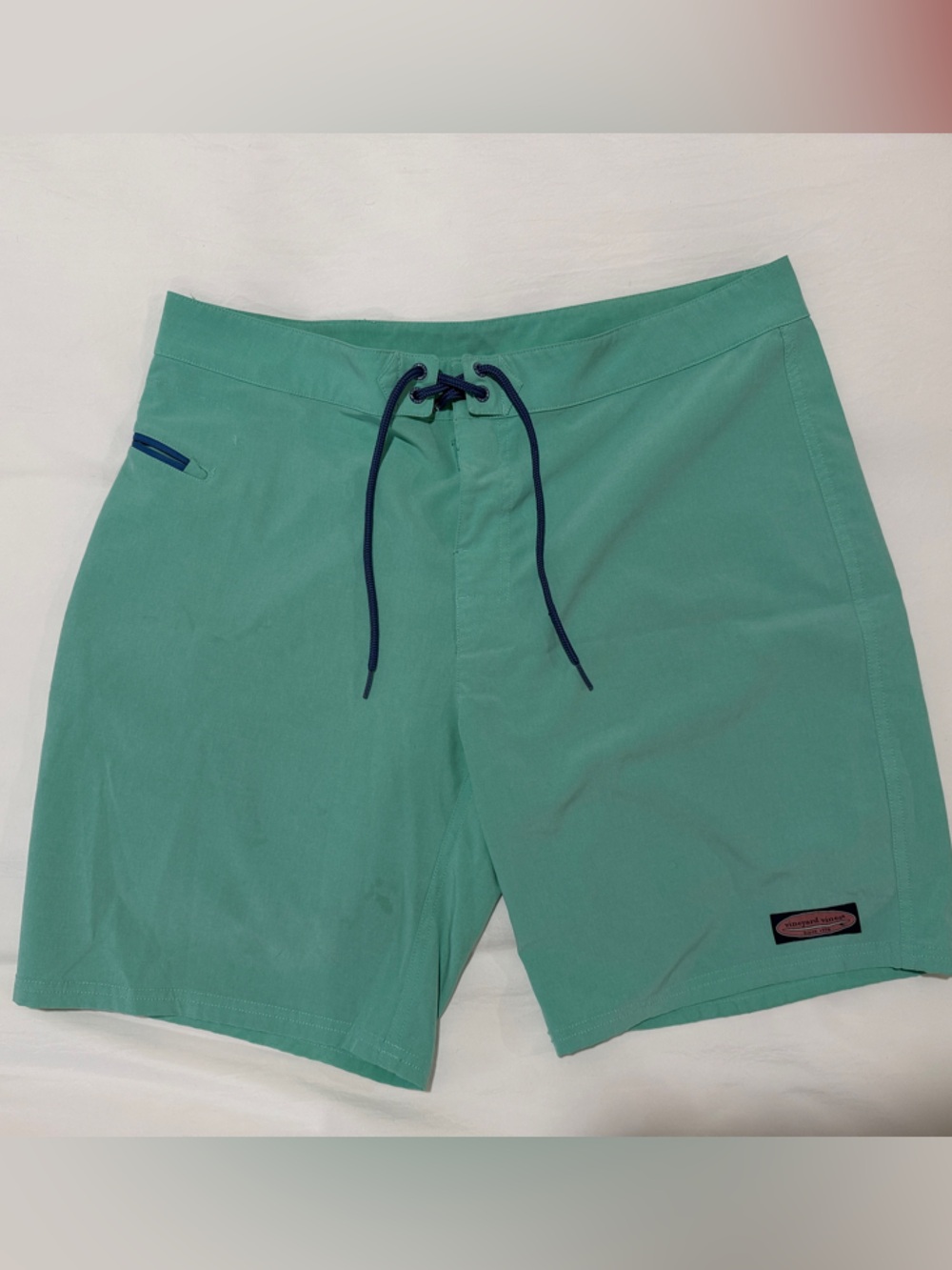Vineyard Vines Teal Drawstring Athletic Shorts